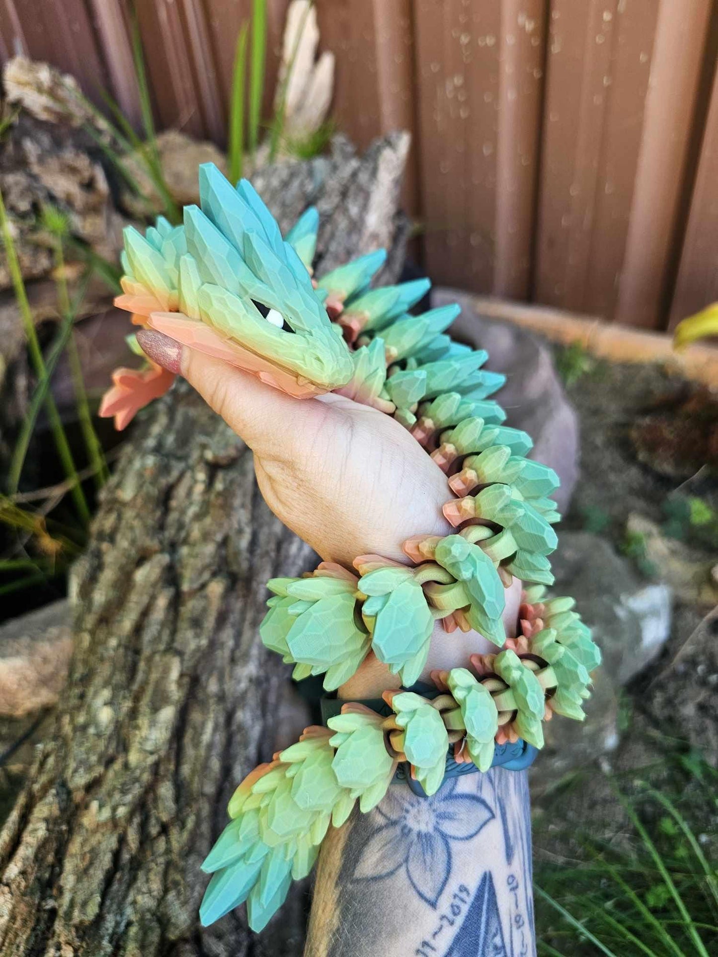 Large Gemstone Dragon
