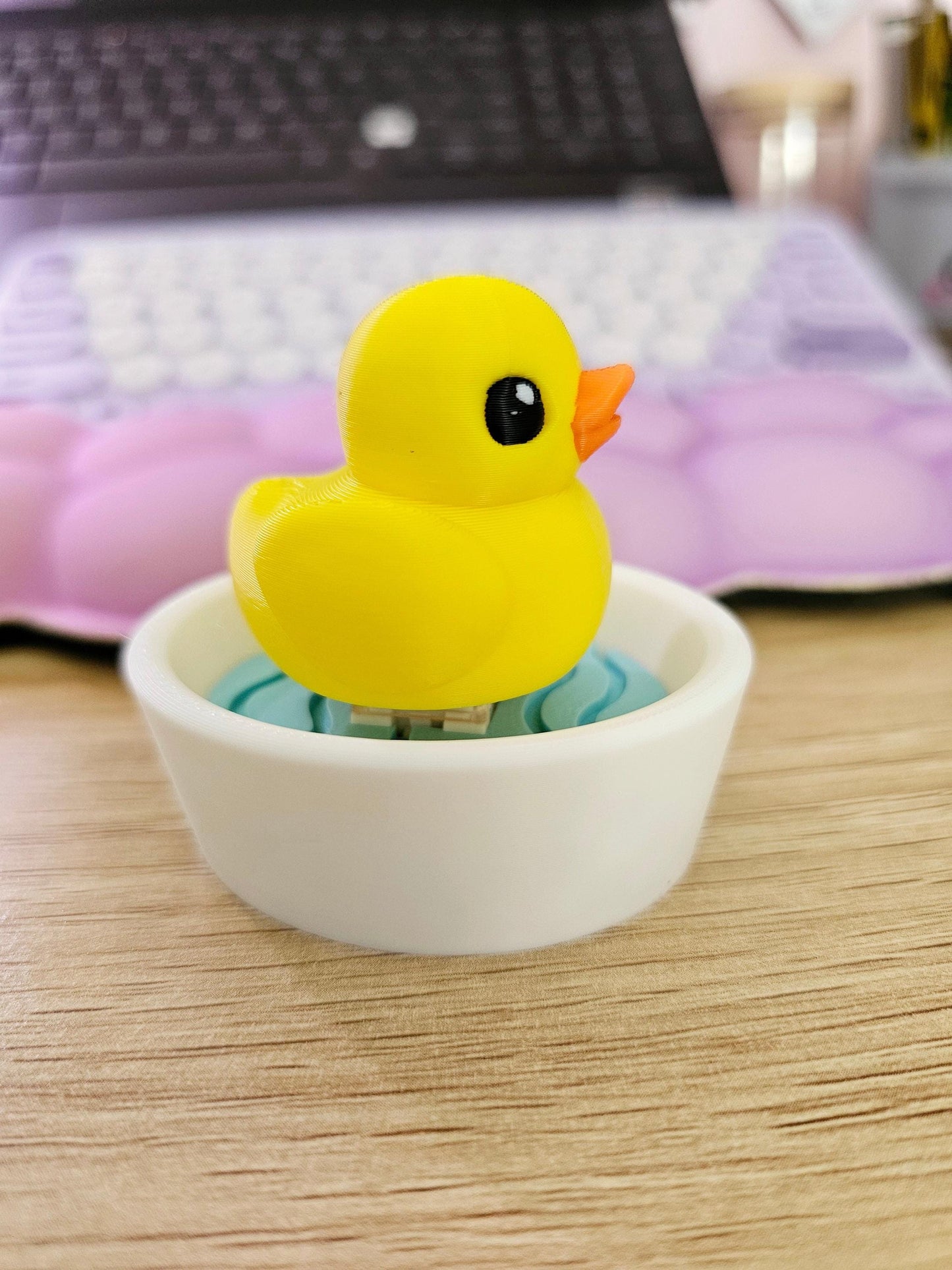 Ducky Clicker Fidget Toy