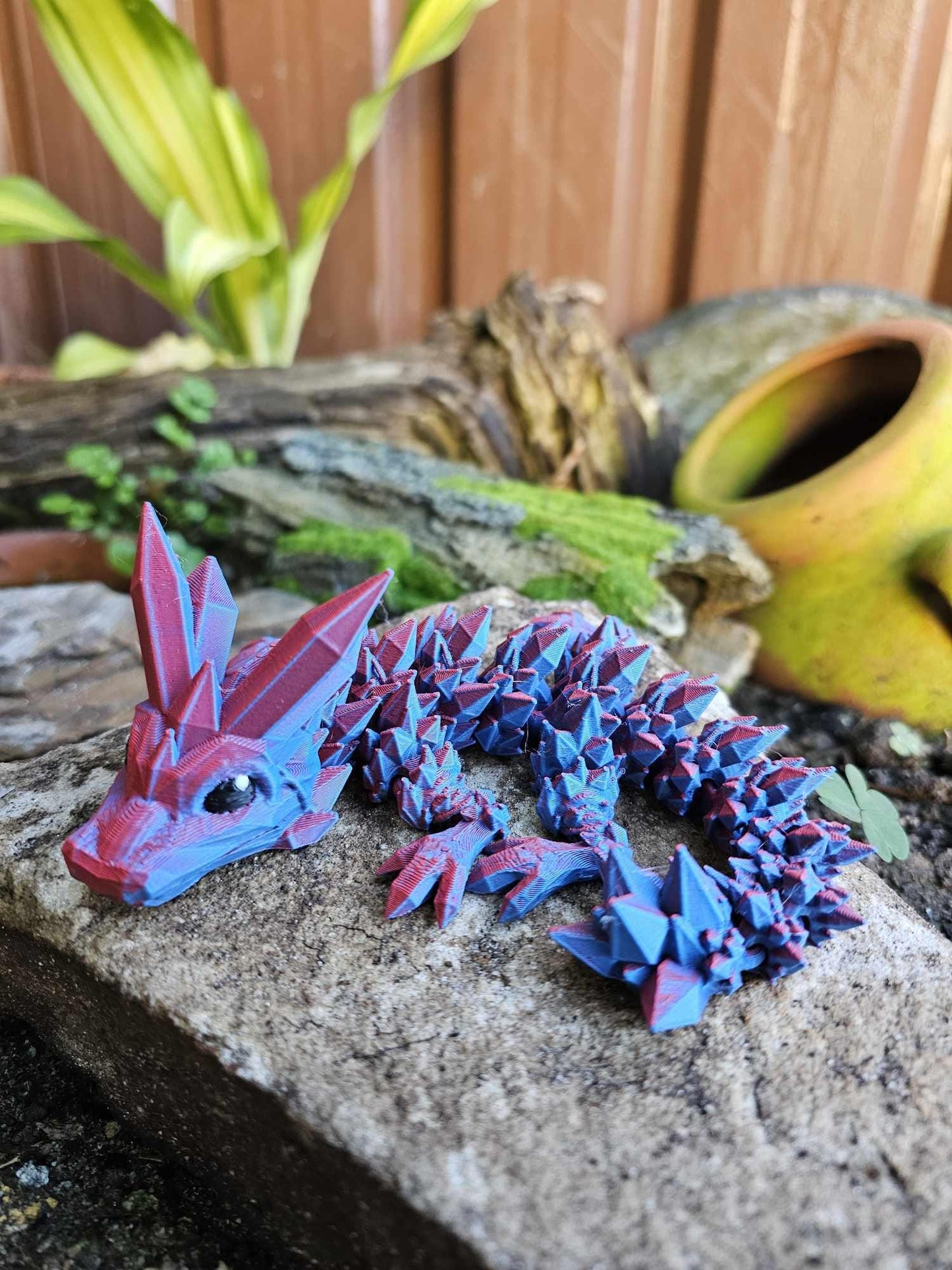 Crystal Dragon Short Tail