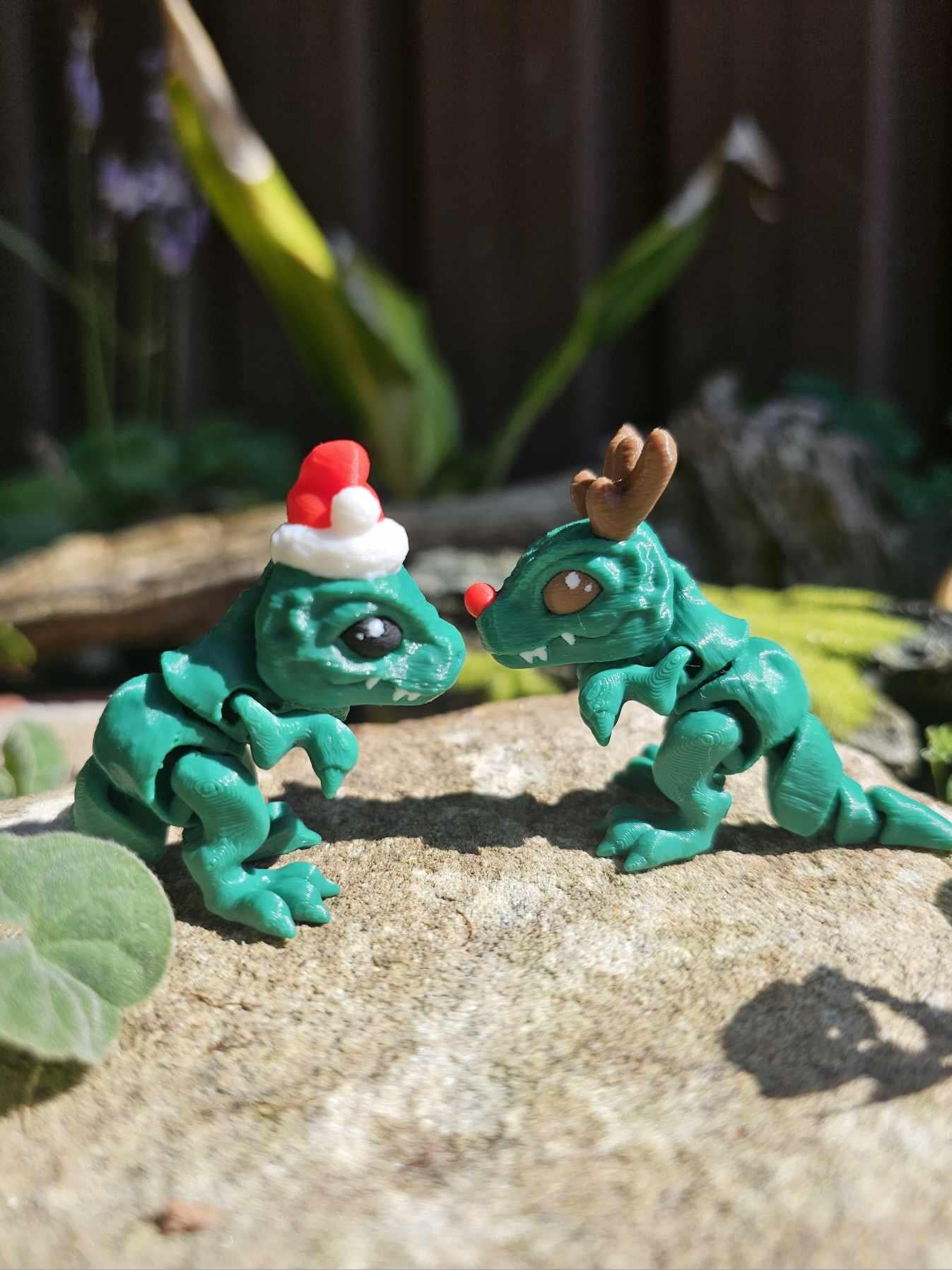 Tiny FestiveT-Rex