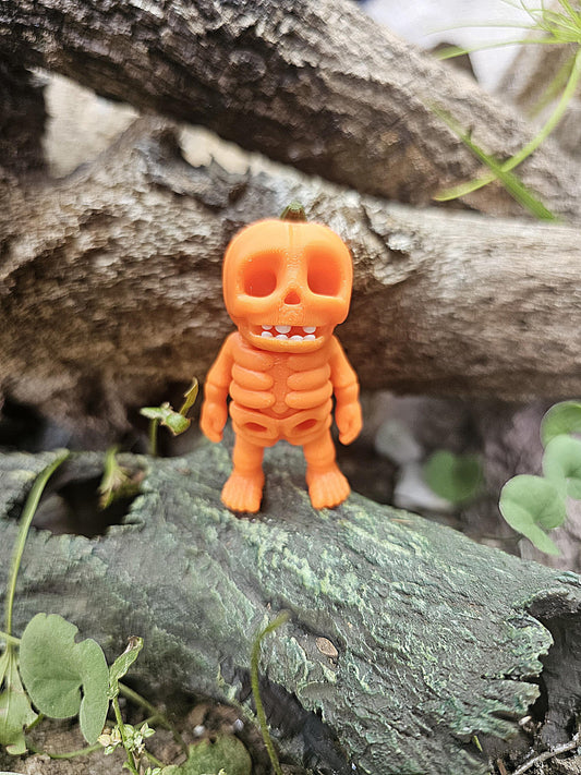 Tiny Pumpkin Skeleton