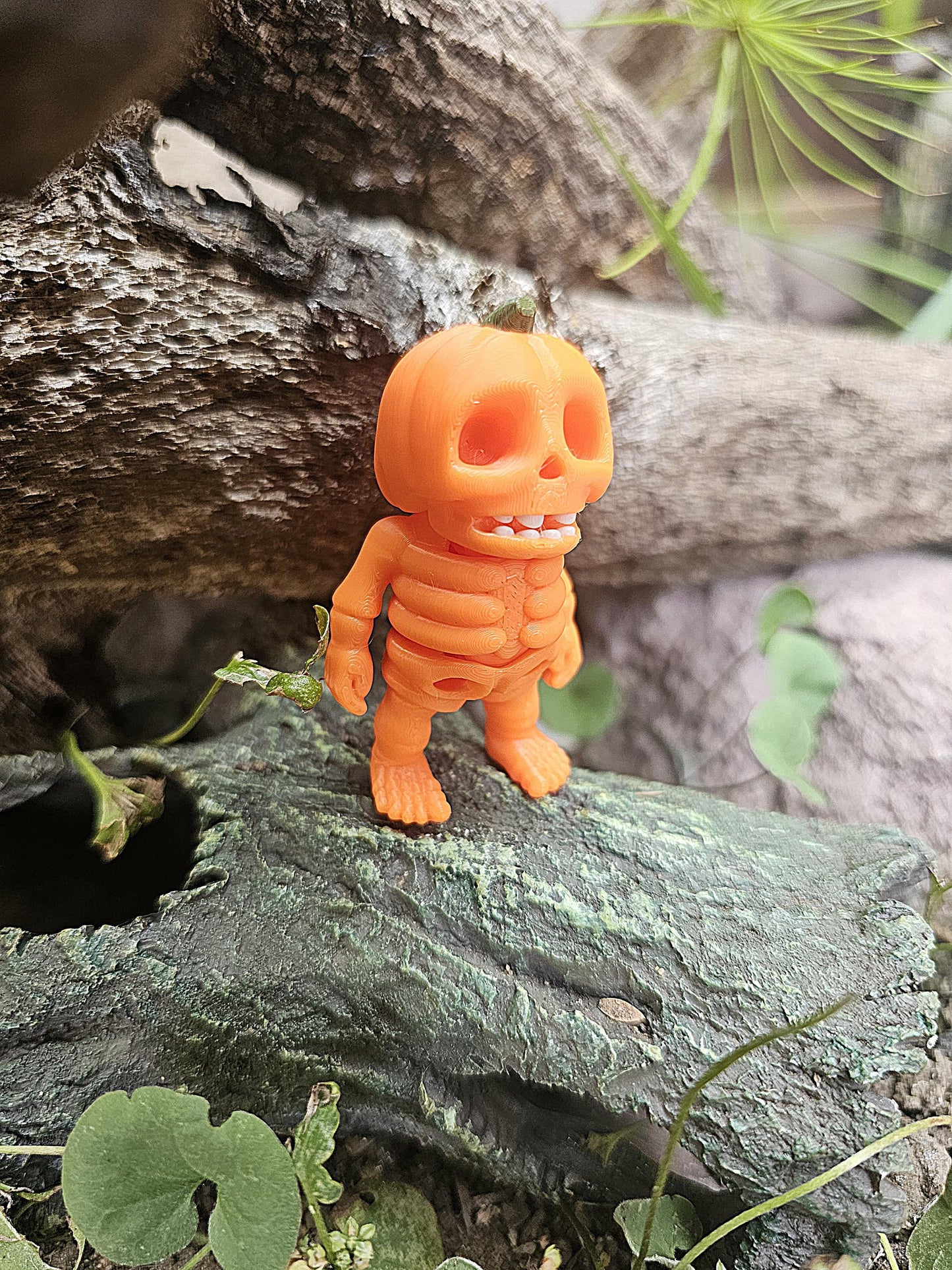 Tiny Pumpkin Skeleton